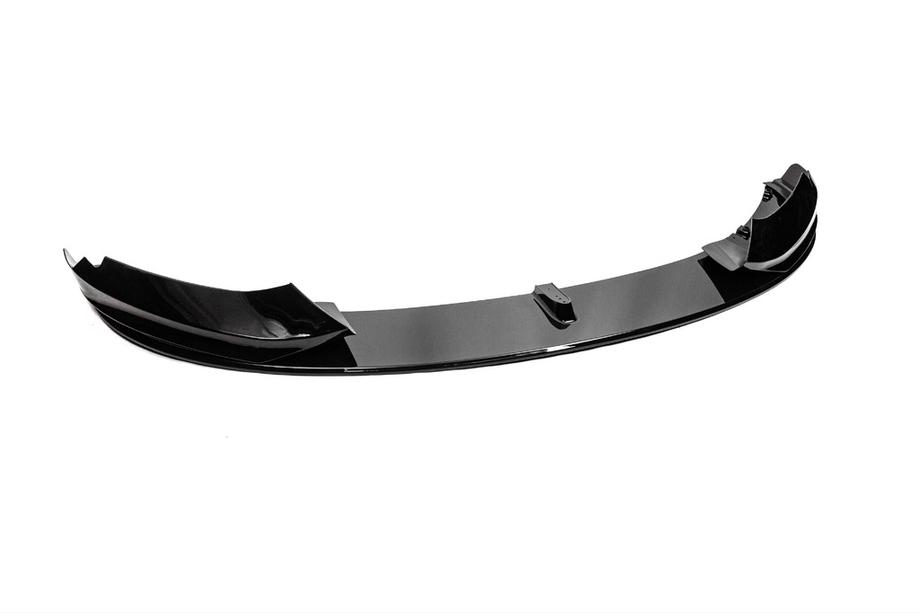 BMW serija 4 F32/F33/F36 2012–2020 Sprednji lip spojler 1234 Upgrade (črn) Fotografija 5