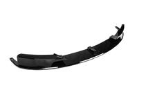 BMW serija 3 F30/F31 2012–2019 Sprednji lip spojler 1234 Upgrade (črn) fotografija 3