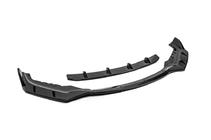 BMW serija 5 G30/G31 2017–2023 Sprednji lip spojler 1234 Upgrade (črn) fotografija 3