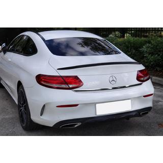Spojler za Coupe (1234 Upgrade, črn) Mercedes C-сlass W205 2014–2021 fotografija 1