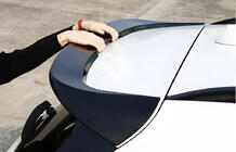BMW X1 F48 2015–2022 LIP spojler (1234 Upgrade, črn) fotografija 6
