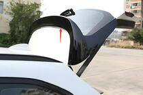 BMW X1 F48 2015–2022 LIP spojler (1234 Upgrade, črn) fotografija 7