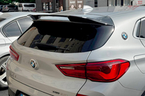 BMW X2 F39 2018–2023 LIP spojler (1234 Upgrade, črn) fotografija 9