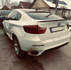 BMW X6 E71 2008–2014 LIP spojler (1234 Upgrade, črn) fotografija 2