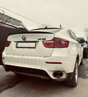 BMW X6 E71 2008–2014 LIP spojler (1234 Upgrade, črn) fotografija 1