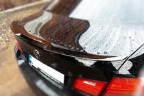BMW serija 5 F10/F11 2010–2016 Spojler LIP V1 (1234 Upgrade, črn) fotografija 3