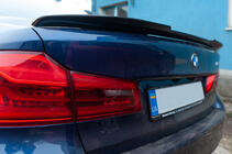 BMW serija 5 G30/G31 2017–2023 Spojler M-Performance V1 (1234 Upgrade, črn) fotografija 5