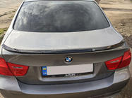 BMW serija 3 E90/E91 2005–2011 Spojler HongHang V2 (ABS, črna visok sijaj) fotografija 2