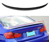 BMW serija 3 F30/F31 2012–2019 Lip spojler LIP V2 (1234 Upgrade, črn) fotografija 1