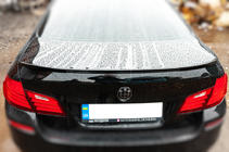 BMW serija 5 F10/F11 2010–2016 Lip spojler LIP V2 (1234 Upgrade, črn) fotografija 3