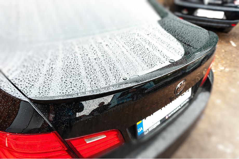 BMW serija 5 F10/F11 2010–2016 Lip spojler LIP V2 (1234 Upgrade, črn) Image