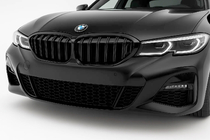 BMW serija 3 G20/G21 2018– M-Look V2 ledvični rešetki (2018-2022, črn visok sijaj) fotografija 1