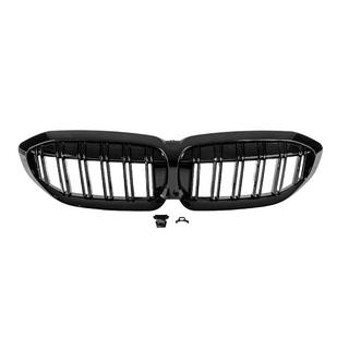 M-Look V2 ledvični rešetki (2018-2022, črn visok sijaj) BMW serija 3 G20/G21 2018– fotografija 3