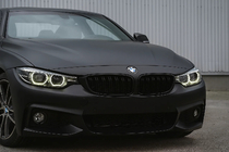 BMW serija 4 F32/F33/F36 2012–2020 Ledvične rešetke M-Look (mat črna) fotografija 1