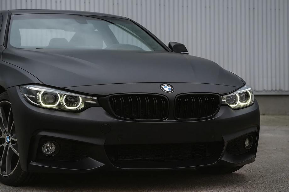 BMW serija 4 F32/F33/F36 2012–2020 Ledvične rešetke M-Look (mat črna) Image