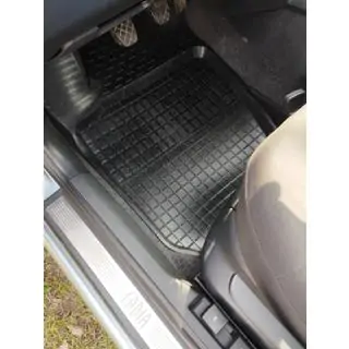Gumijaste preproge za kabino z visokim robom (4 kosi, Polytep)
