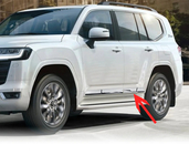 Toyota Land Cruiser 300 2021– Kromirane letve vrat (4 kos) fotografija 3