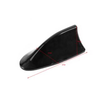 Shark fin strešna antena (črna, ABS) fotografija 4