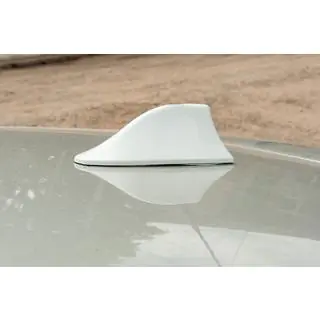 Shark fin antena (bela, ABS) fotografija 2