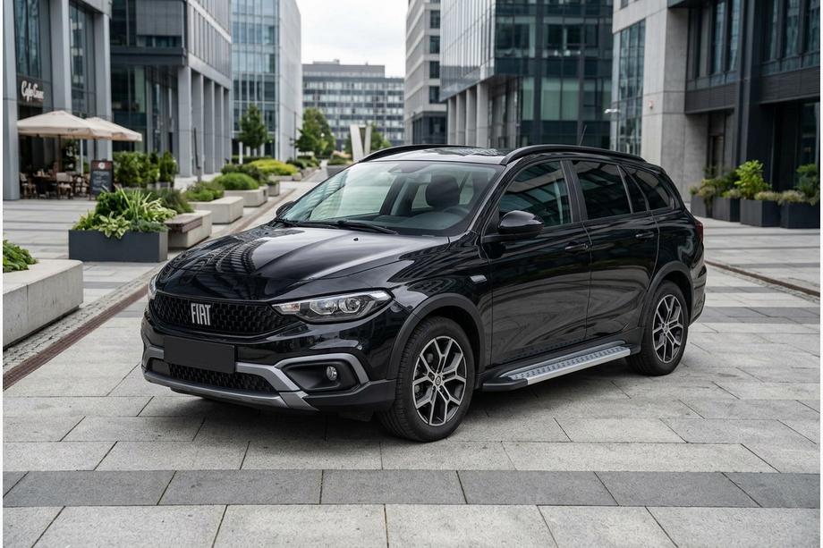 Fiat Tipo Cross 2021– Stranske stopnice Vision New Grey (2 kos, aluminij) Image