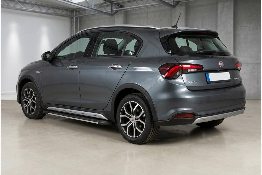 Fiat Tipo Cross 2021– Bočne stopnice Bosphorus Grey (2 kos, aluminij) Image