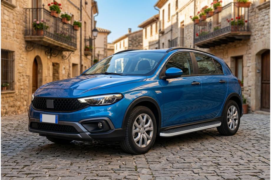 Fiat Tipo Cross 2021– Stranski pragovi Tayga Grey (2 kosa, aluminij) Image