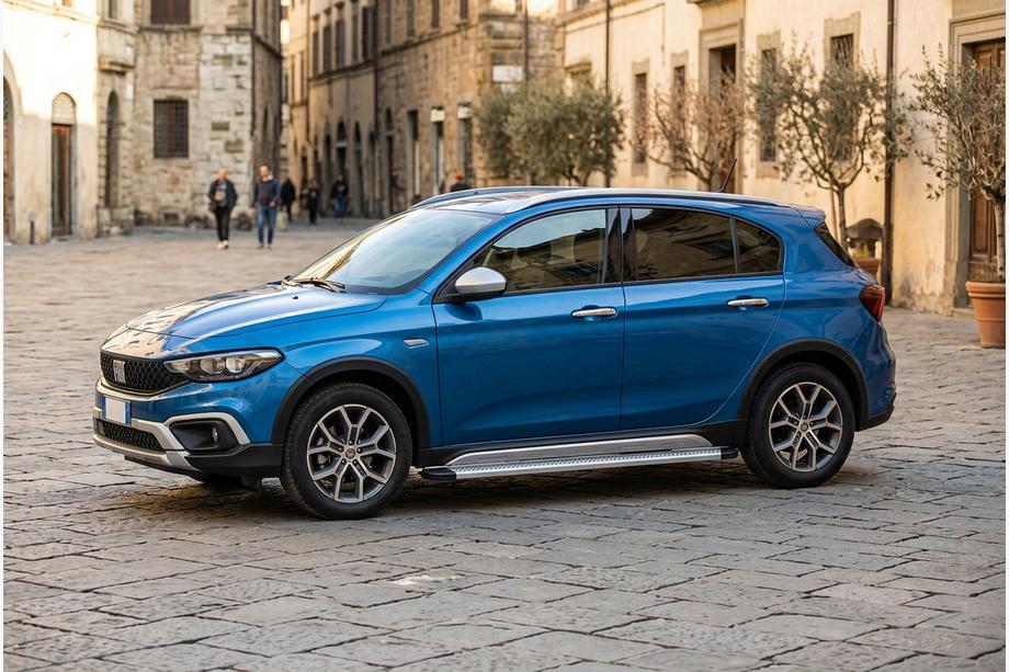 Fiat Tipo Cross 2021– Bočne stopnice Maya V2 (2 kos, aluminij) Image