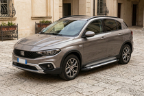 Fiat Tipo Cross 2021– Stranski pragovi Line (2 kos, aluminij) fotografija 1