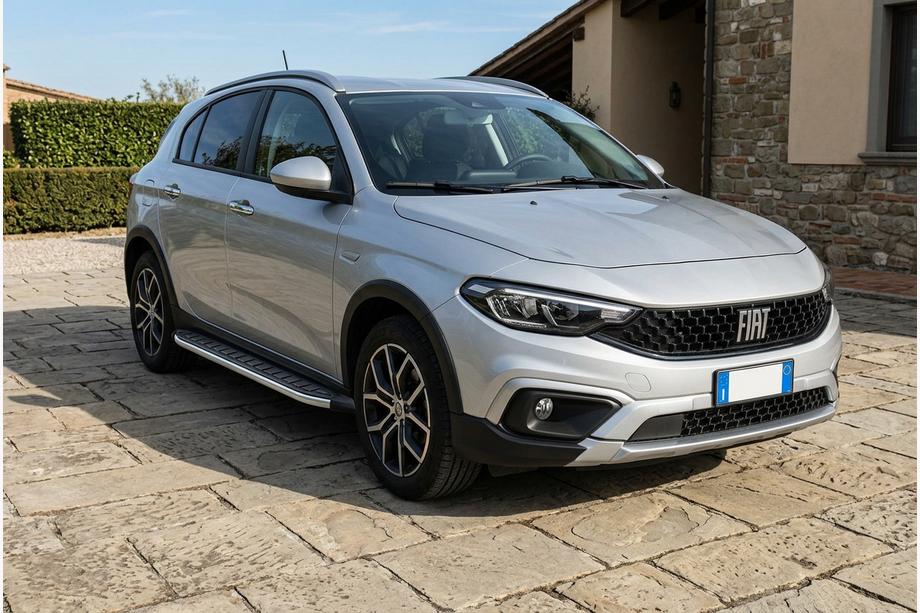 Fiat Tipo Cross 2021– Bočne stopnice Fullmond (2 kos, aluminij) Image