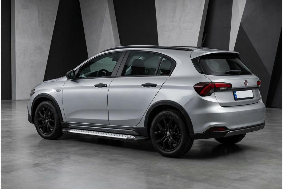 Fiat Tipo Cross 2021– Stranske stopnice Allmond Grey (2 kosa, aluminij) Image