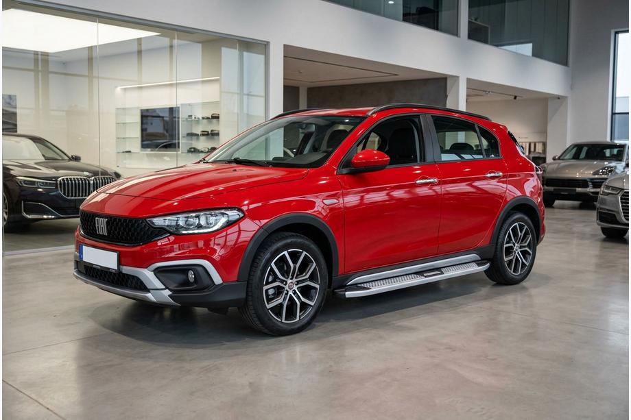 Fiat Tipo Cross 2021– Mevsim Grey bočne stopnice (2 kos, aluminij) Image