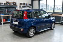 Fiat Panda 2011–2023 Stranske stopnice Allmond Grey (2 kosa, aluminij) fotografija 1
