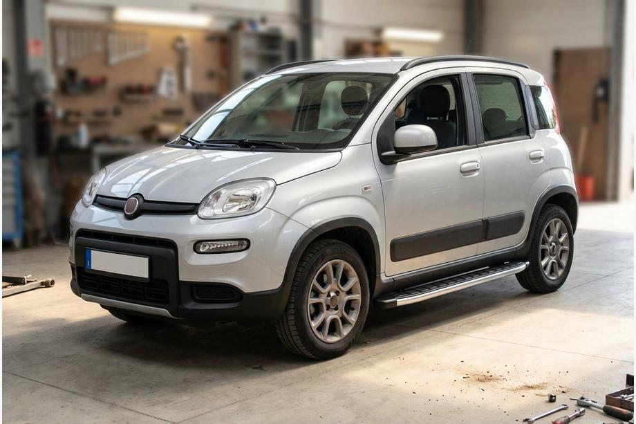 Fiat Panda 2011–2023 Bočne stopnice Fullmond (2 kos, aluminij) Image