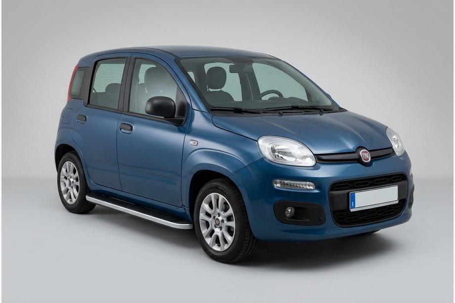 Fiat Panda 2011–2023 Stranski pragovi Tayga Grey (2 kosa, aluminij) Image