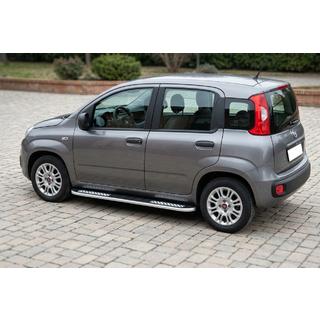 Stranske stopnice Tayga V2 (2 kos, aluminij) fotografija 1