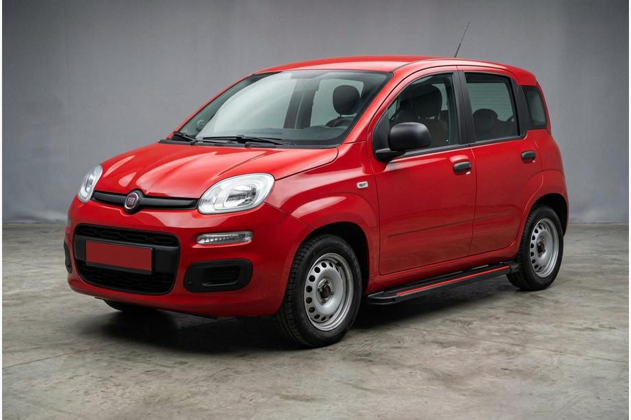 Fiat Panda 2011–2023 Bočne stopnice Maya Red (2 kos, aluminij) Image