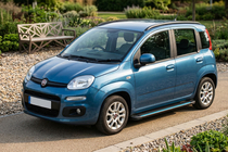 Fiat Panda 2011–2023 Bočne stopnice Maya Blue (2 kos, aluminij) fotografija 1