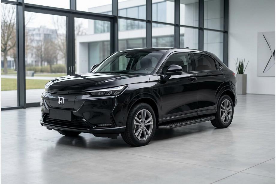Honda HR-V 2021– Stranski pragovi Tayga Black (2 kos, aluminij) Image