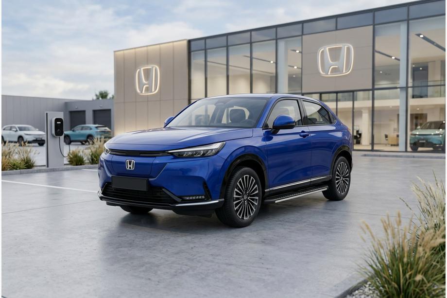 Honda HR-V 2021– Bočni pragovi Bosphore Grey (2 kos, aluminij) Image
