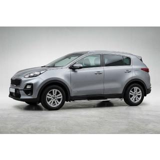 Stranske stopnice Tayga V2 (2 kos, aluminij) fotografija 1
