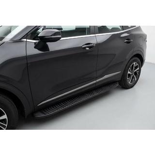 Stranski pragovi Tayga Black (2 kos, aluminij) Kia Sportage 2021– fotografija 1