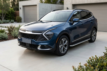 Kia Sportage 2021– Stranski pragovi Tayga Grey (2 kosa, aluminij) fotografija 1