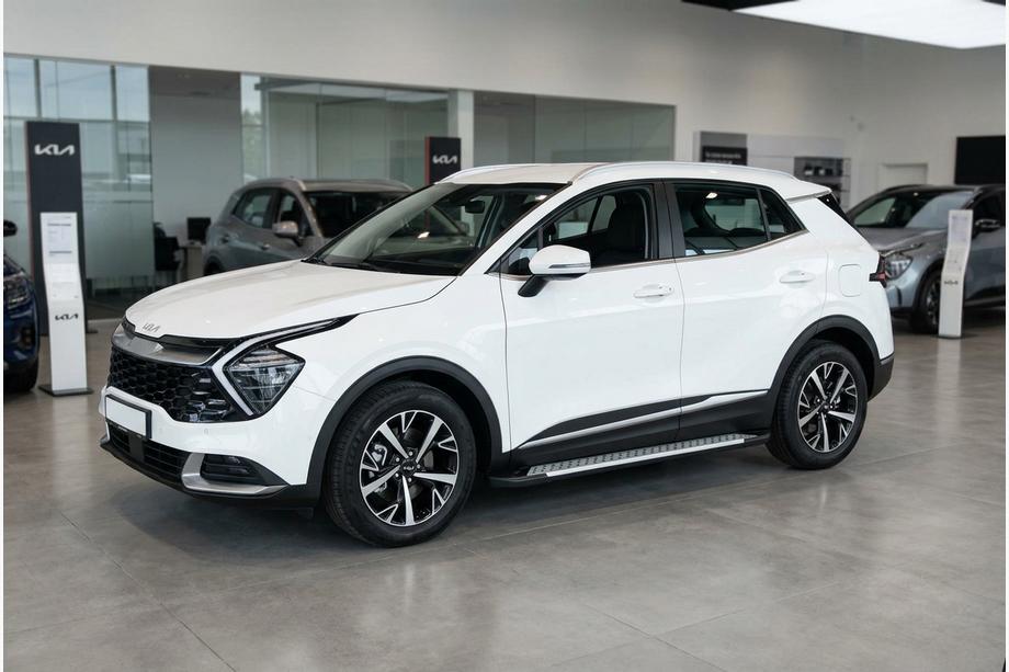 Kia Sportage 2021– Stranske stopnice Allmond Grey (2 kosa, aluminij) Image