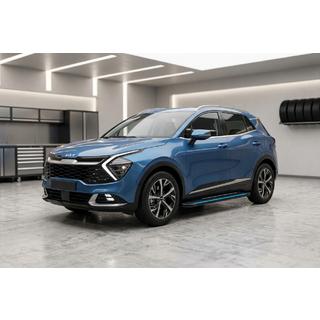 Bočne stopnice Maya Blue (2 kos, aluminij) Kia Sportage 2021– fotografija 1