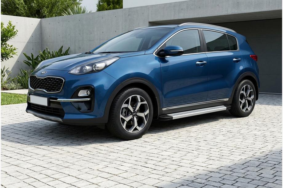 Kia Sportage 2021– Bočne stopnice Maya V2 (2 kos, aluminij) Image