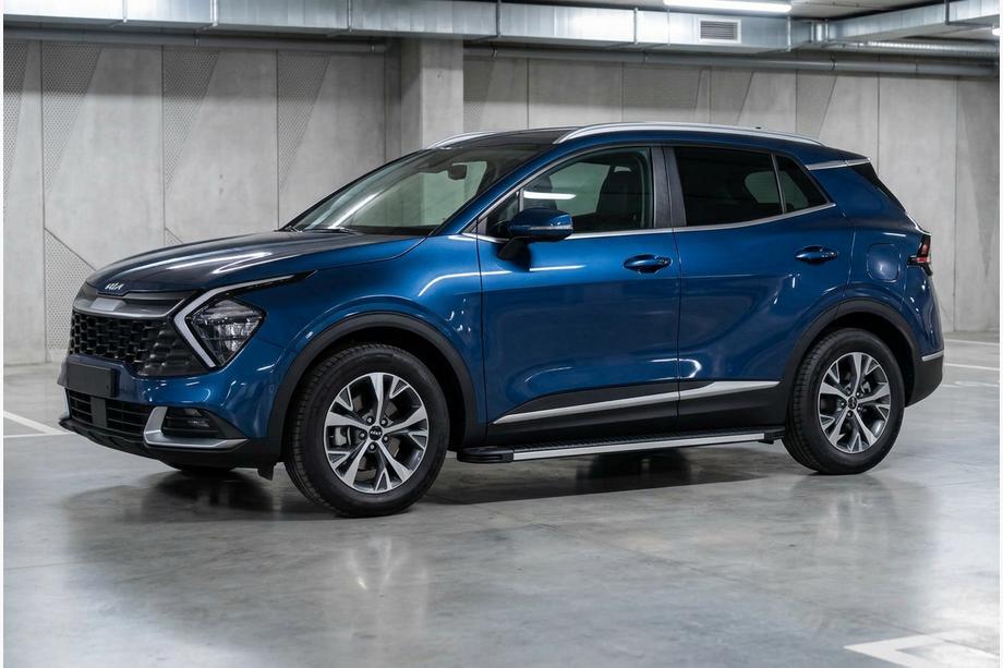 Kia Sportage 2021– Stranske stopnice Maya V1 (2 kosa, aluminij) Image