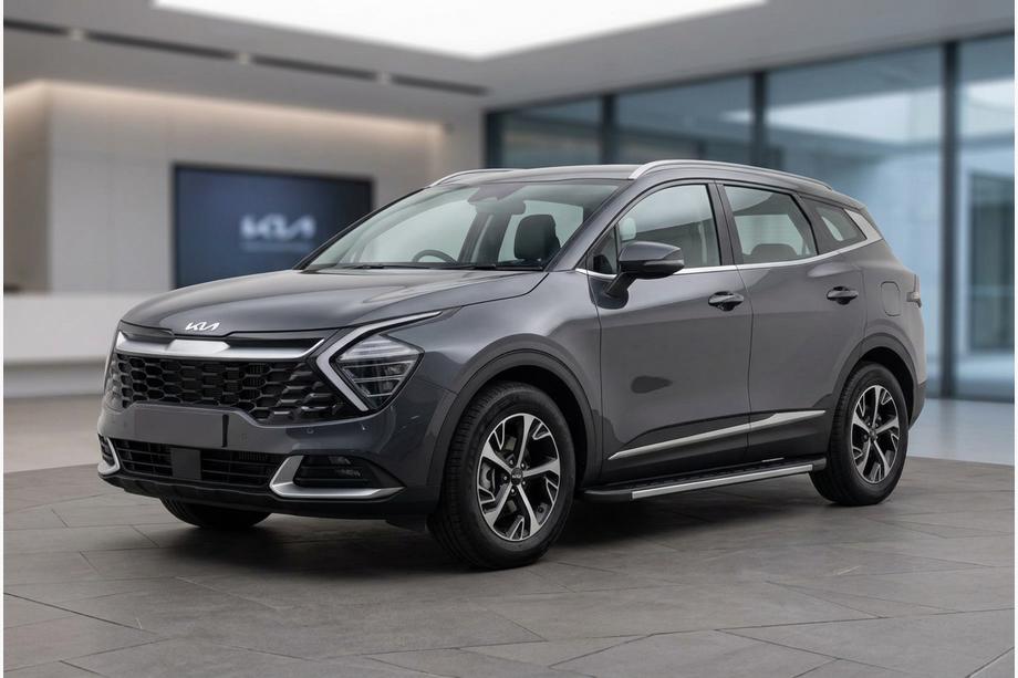 Kia Sportage 2021– Bočne stopnice Duru (2 kosa, aluminij) Image