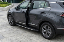 Kia Sportage 2021– Bočni pragovi Bosphore Grey (2 kos, aluminij) fotografija 1