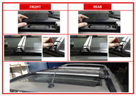 Nissan X-trail T31 2007–2014 Zaklepni prečni nosilci za integrirane strešne nosilce WingBar V1 (2 kos) Sive fotografija 2