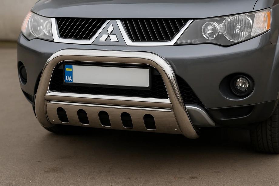 Mitsubishi Outlander 2006–2012 Sprednji zaščitni lok (bullbar) a125209 (nerjavno jeklo) Image